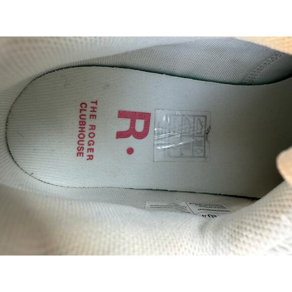 On Cloud The Roger Clubhouse White Rosewood Pink Shoes Sneakers Size 10 - Picture 7 of 15